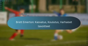 Read more about the article Brett Emerton: Kasvatus, Koulutus, Varhaiset tavoitteet