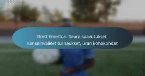 Brett Emerton: Seura saavutukset, kansainväliset turnaukset, uran kohokohdat