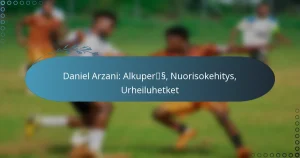 Read more about the article Daniel Arzani: Alkuperä, Nuorisokehitys, Urheiluhetket