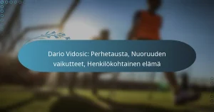 Dario Vidosic: Perhetausta, Nuoruuden vaikutteet, Henkilökohtainen elämä