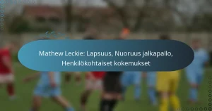 Read more about the article Mathew Leckie: Lapsuus, Nuoruus jalkapallo, Henkilökohtaiset kokemukset