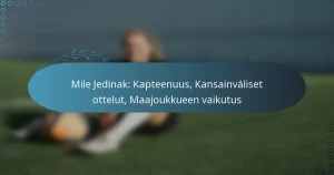 Read more about the article Mile Jedinak: Kapteenuus, Kansainväliset ottelut, Maajoukkueen vaikutus