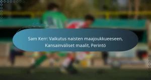 Read more about the article Sam Kerr: Vaikutus naisten maajoukkueeseen, Kansainväliset maalit, Perintö