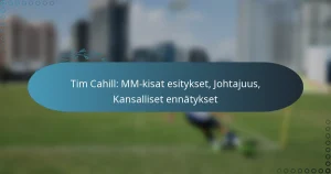 Read more about the article Tim Cahill: MM-kisat esitykset, Johtajuus, Kansalliset ennätykset